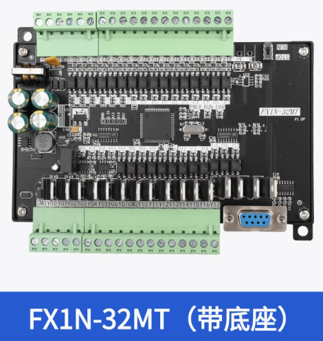 [FX1N-14/24/32/40MT] PLC FK | Transistor Output | 14-40 I/O Points | Pulse Output 100K | Tương Thích FX1N | Hàng Chính Hãng - Không Có Dây - 32MT đế 4xung100k