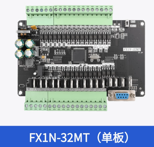 [FX1N-14/24/32/40MT] PLC FK | Transistor Output | 14-40 I/O Points | Pulse Output 100K | Tương Thích FX1N | Hàng Chính Hãng - Không Có Dây - 32MT trần 4xung100k