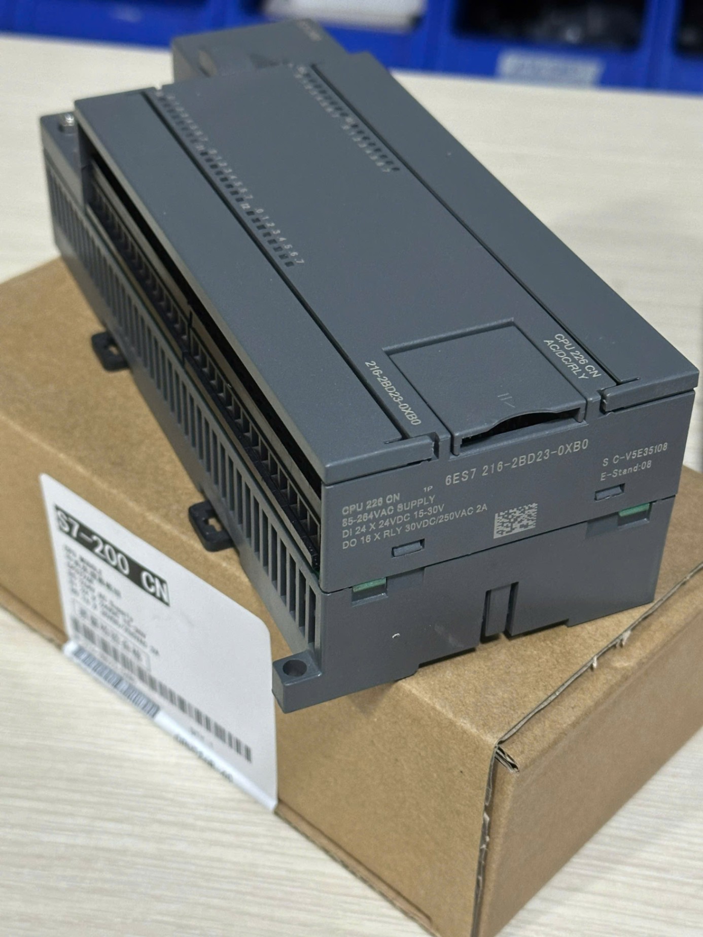 S7-200CN PLC Tương Thích S7-200 226R-216-2BD23-0XB0 30MR 24I 16O RELAY 2 DB9 RS485 220V | [CPU222R] PLC SIPENG CPU222R CPU224R CPU226R | 6-14 I/O Relay/Transistor | Tự Động Hóa
