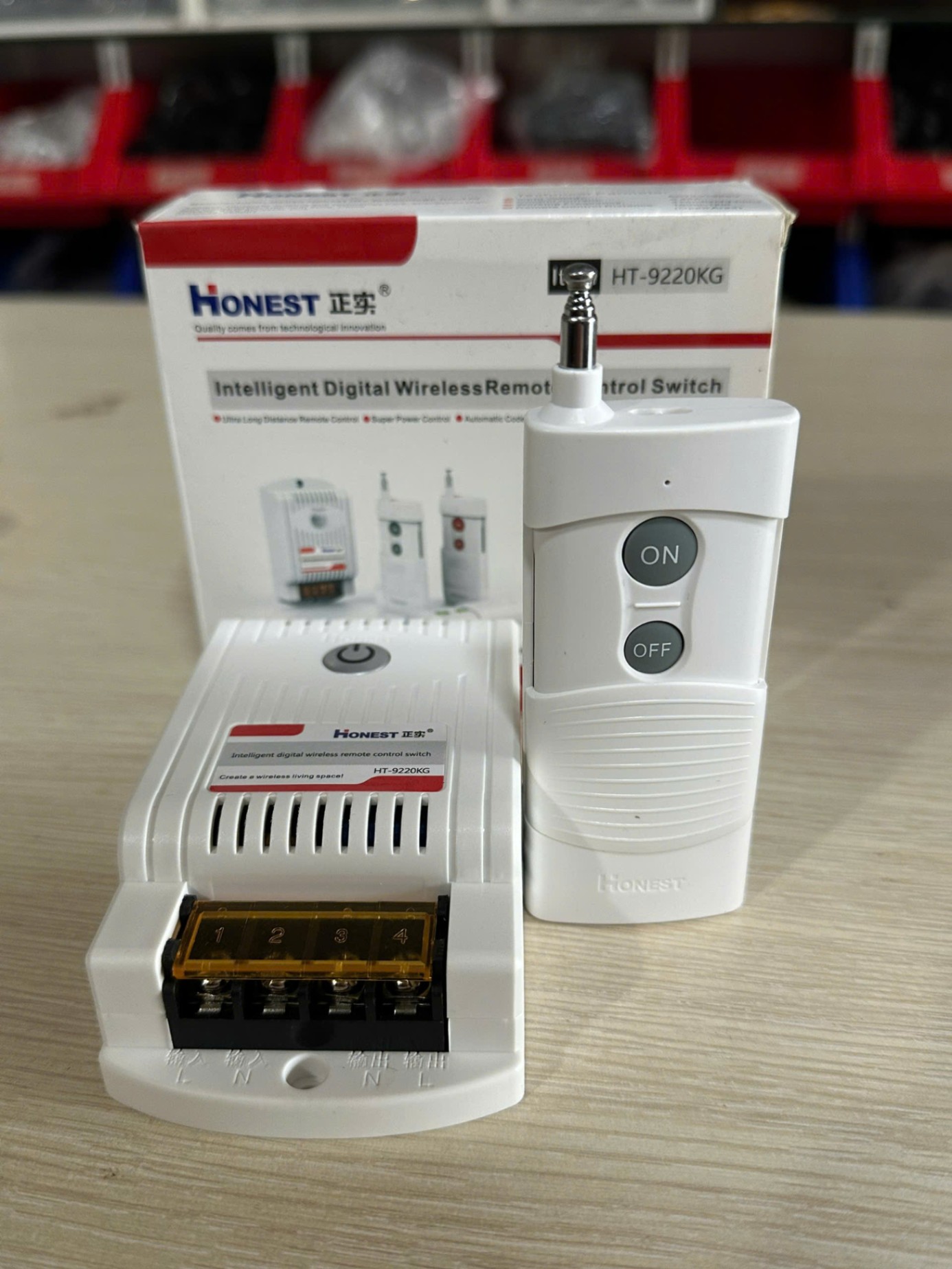HT-9220KG-40A-220V | 1  Bộ Điều Khiển Từ Xa Công Suất Lớn Honest HT-9220KG 1Km