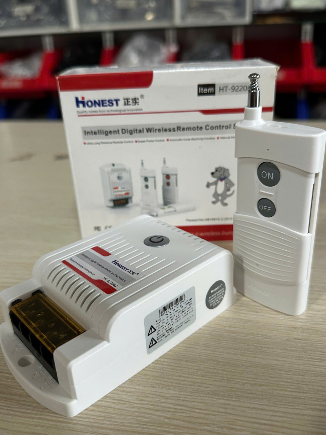 HT-9220KG-40A-220V | 1  Bộ Điều Khiển Từ Xa Công Suất Lớn Honest HT-9220KG 1Km