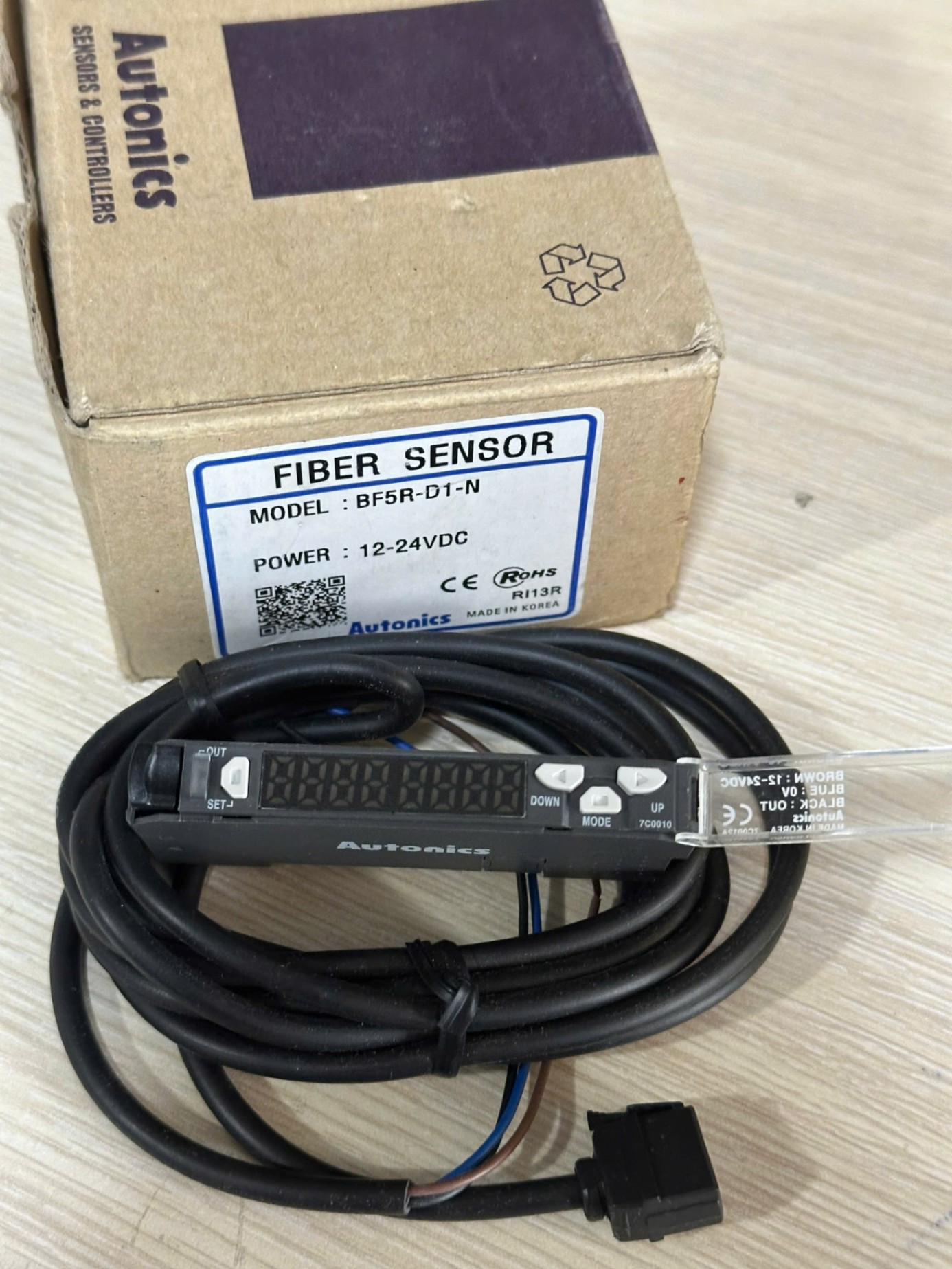 Cảm Biến Quang Điện BF5R-D1-N | Độ Nhạy Cao Cho Tự Động Hóa Công Nghiệp - Bộ Khuếch Đại Sợi Quang AUTONICS