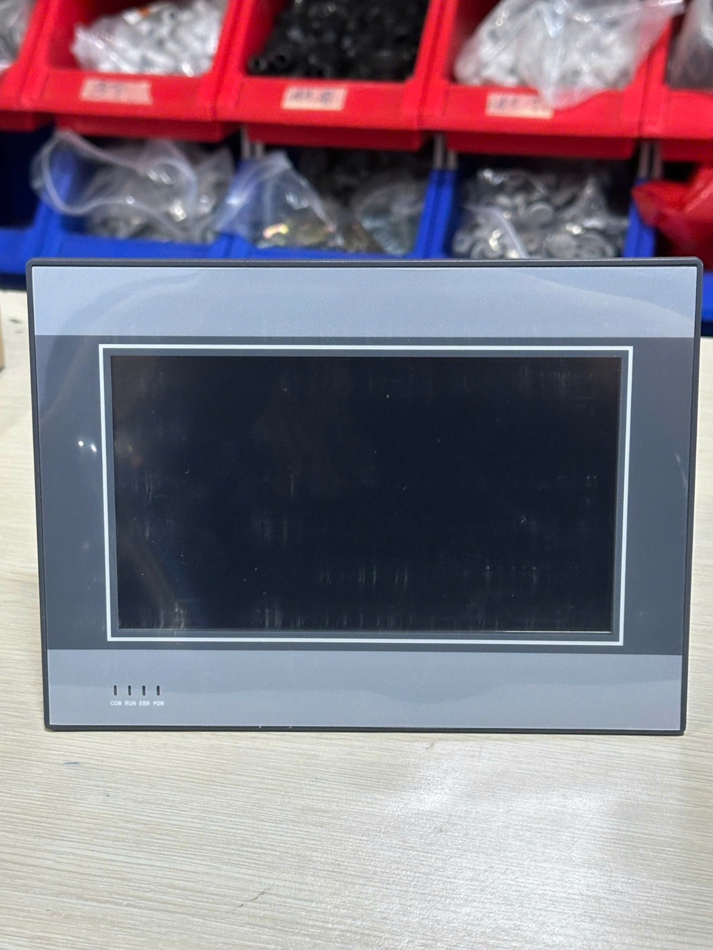 PLC Tích Hợp HMI FX3U 30MR/MT 16 INPUT 14 OUTPUT 10 RELAY 4 TRANSISTOR 7inch RS232 RS485 MODBUS , 2AD2DA , LẬP TRÌNH HMI AMT070W16 KINSEAL, PLC GX 2