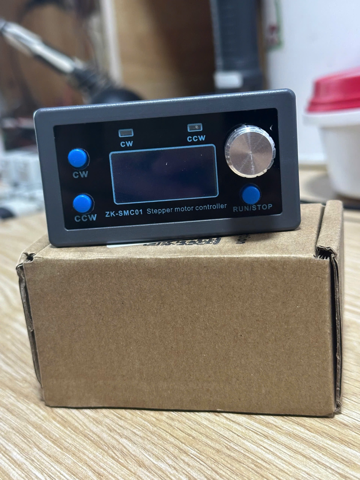 Bộ Điều Khiển Động Cơ Bước ZK-SMC01 42/57 – Tự Động Hóa, PLC, Serial