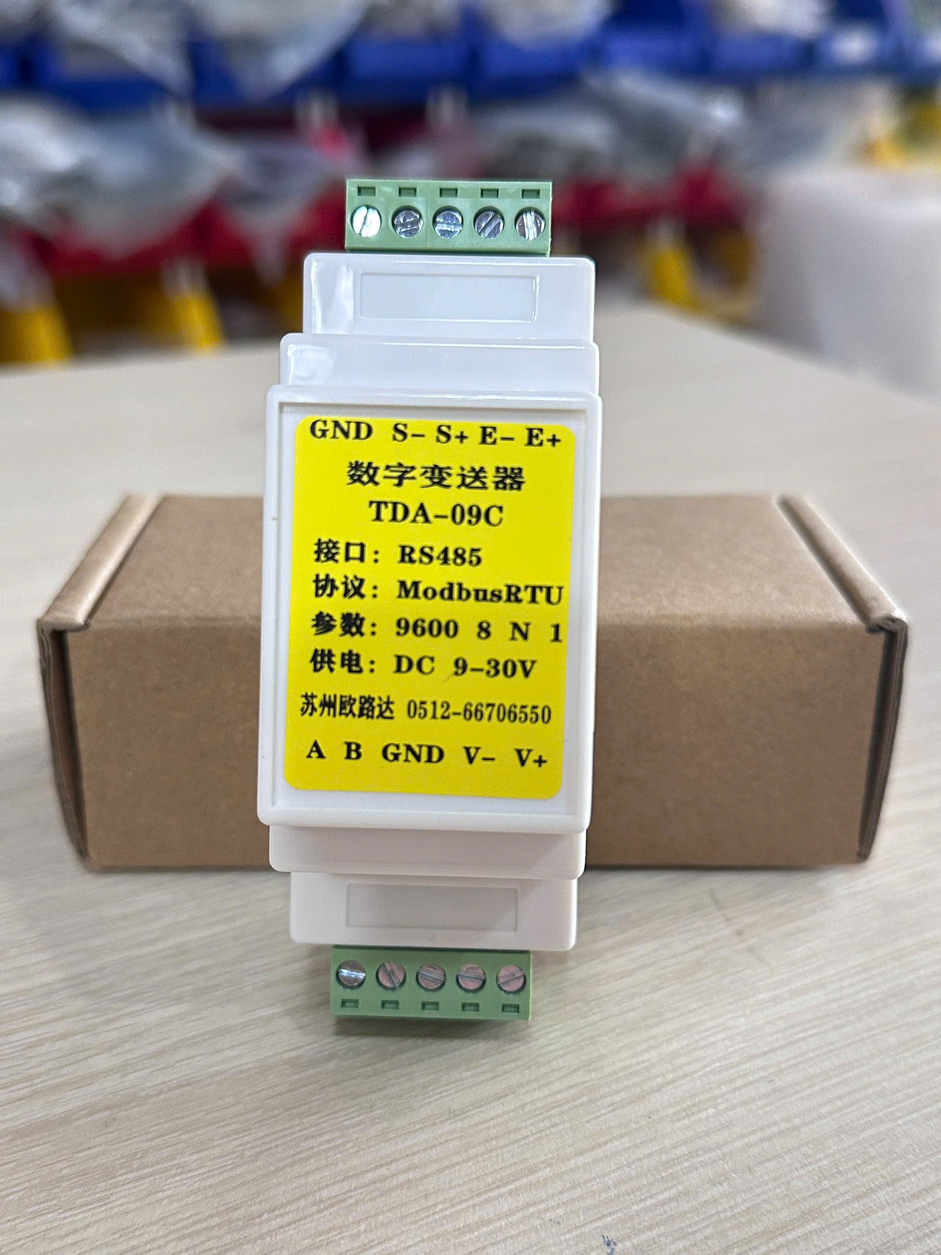 Autoda TDA-09C, đọc cảm biến lực loadcell RS485 - TDA-09C