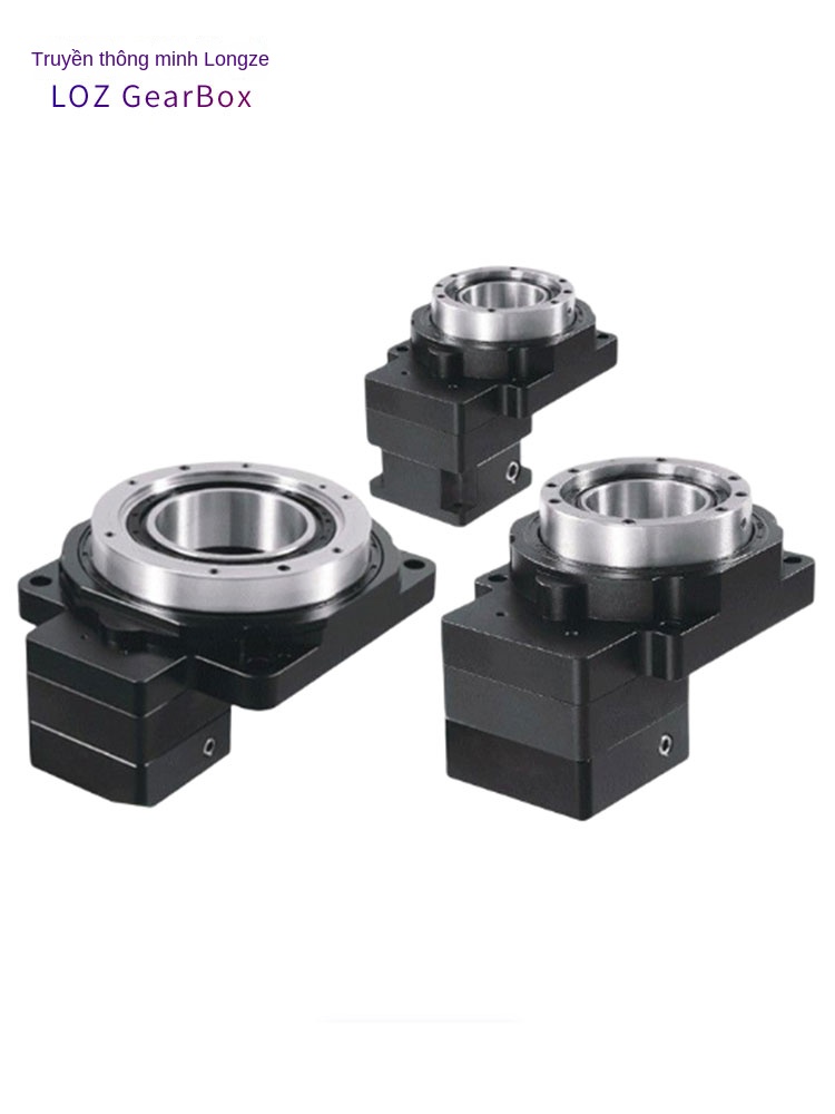 Bàn xoay điện chính xác góc vuông rỗng – 60/57, step 100/200, servo 400 ...