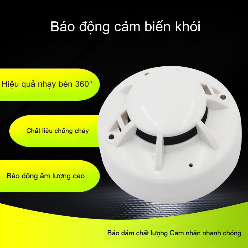 Báo động phát hiện cháy khói quang điện – Phát hiện nhanh, chính xác, RS485