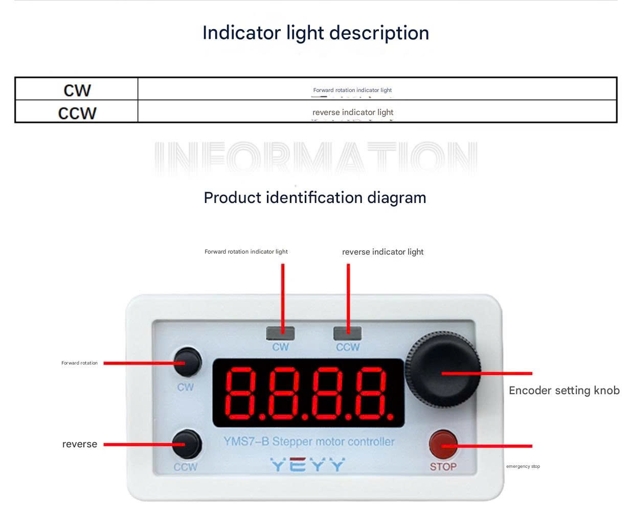 Bộ Điều Khiển Động Cơ Servo Bước YMS7-B | Đơn Giản PLC Điều Chỉnh Góc Xung Số Vòng Điều Chỉnh Tốc Độ Động Cơ Chuyển Tiếp Và Đảo Ngược Bộ Điều Khiển Tương tự ZK-SMC01 - YMS7-B