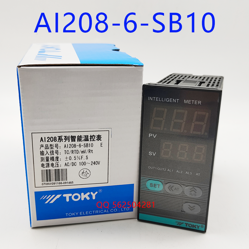 Bộ Điều Khiển Nhiệt Độ AI208X - AI208-6-RB10 Thay Thế cho AI208-4-RB10/AI208-7-RB10/AI208-6-RB10/SB10 - TOKY | Dòng AI208 Series Đã Ngừng Sản Xuất