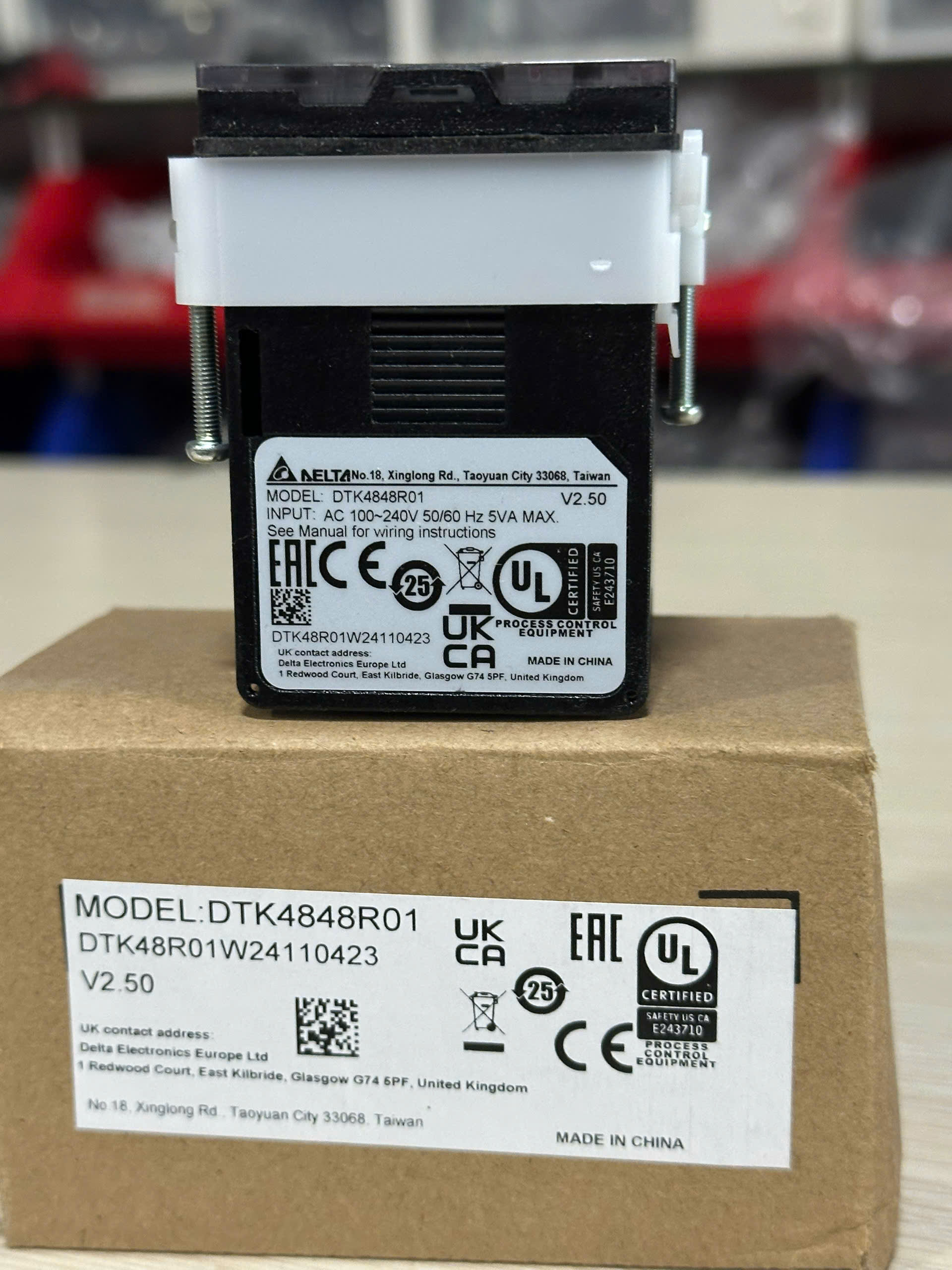 Bộ Điều Khiển Nhiệt Độ DTK4848R01 48x48mm, rơ-le, 1 cảnh báo, không RS485. LCD Display tùy chọn : DTK4848C01 DTK4848R01 DTK4848R12 DTK4848V12 48x48mm LCD PID RS485