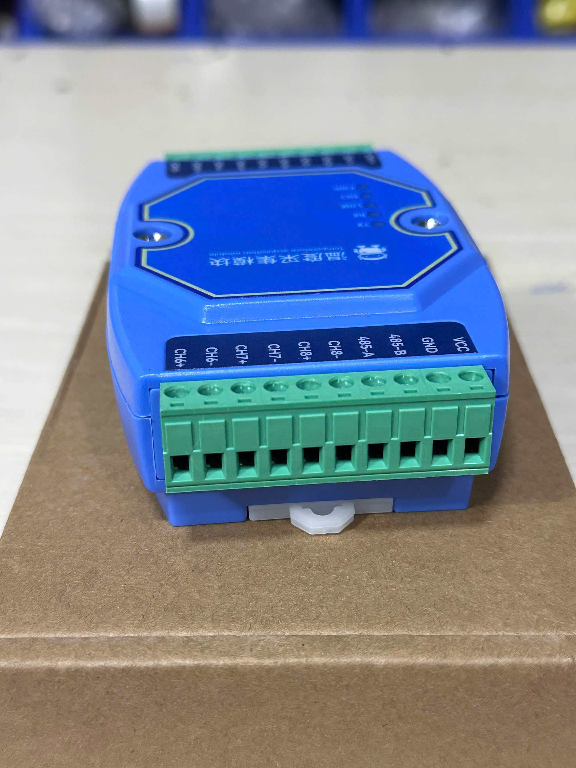 Bộ chuyển đổi nhiệt độ ME31-XDXX0800-485 8 KÊNH PT100 | TÙY CHỌN với 4/6/8 kênh, bộ truyền nhiệt loại đầu vào K, PT100 RTD, RS485 Modbus. - 8 KÊNH PT100