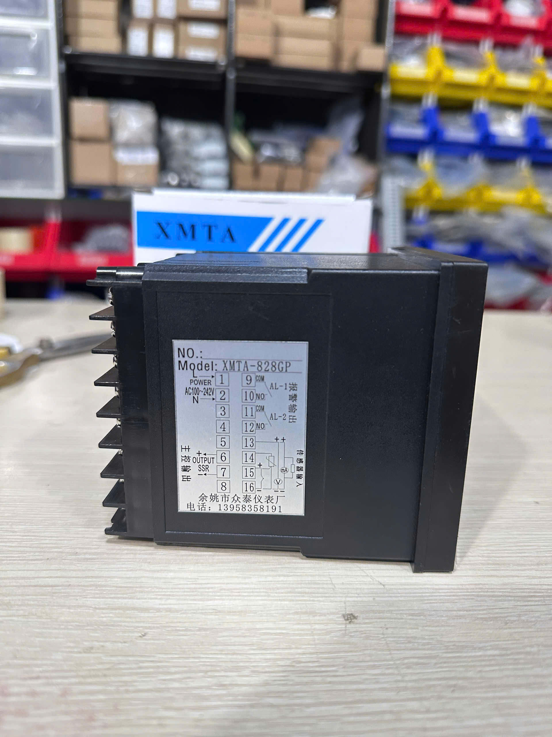 Bộ điều khiển nhiệt độ chương trình đa đoạn XMTA828P – Điều khiển nhiệt độ theo đường cong ,đồng hồ nhiệt độ chương trình đoạn thời gian - 96*96 RA SSR