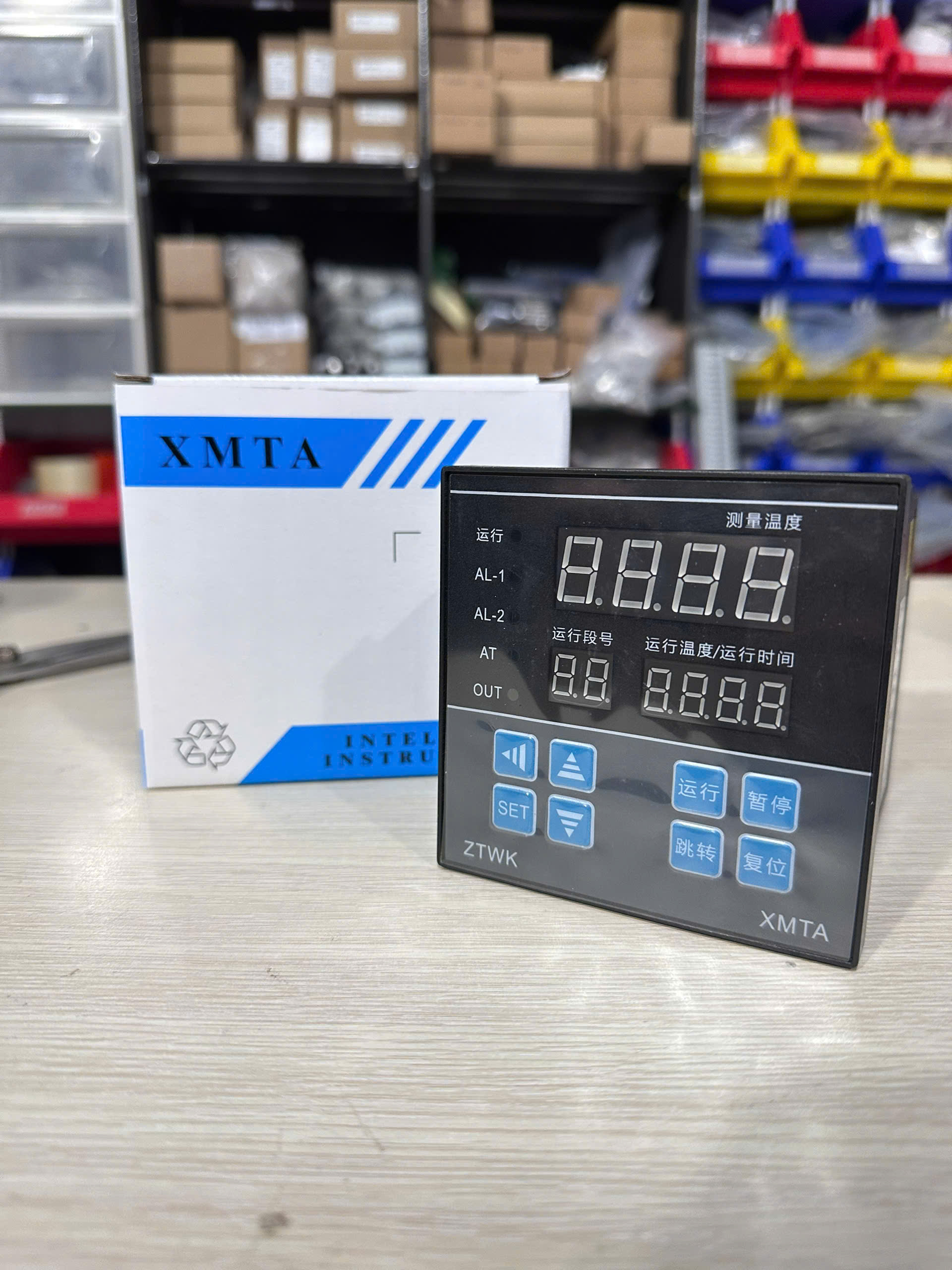 Bộ điều khiển nhiệt độ chương trình đa đoạn XMTA828P – Điều khiển nhiệt độ theo đường cong ,đồng hồ nhiệt độ chương trình đoạn thời gian - 96*96 RA SSR