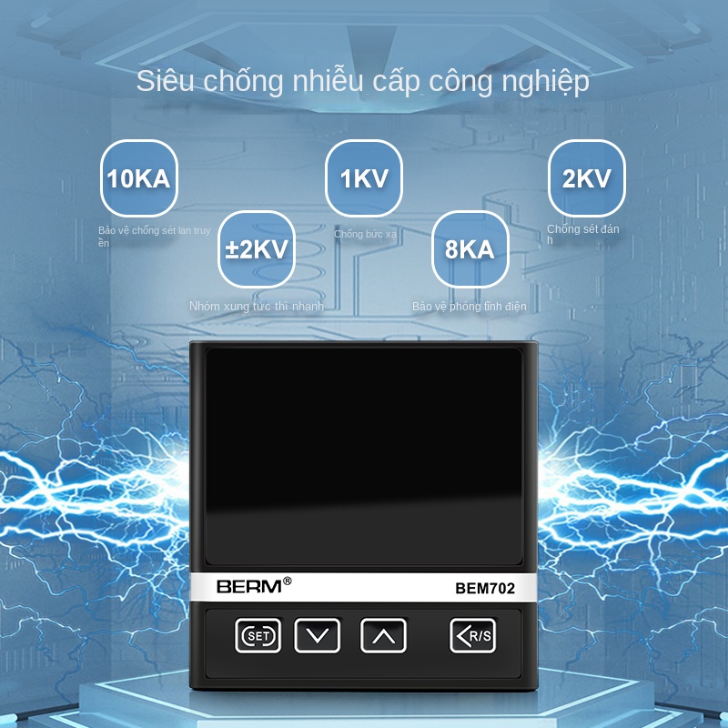 Bộ điều khiển nhiệt độ thông minh hiển thị số Beiermei BEM102 / 402 / 702 – Đa ngõ vào, điều khiển PID chính xác - BEM902 K320 – Bộ điều khiển nhiệt độ PID, ngõ ra 4–20mA