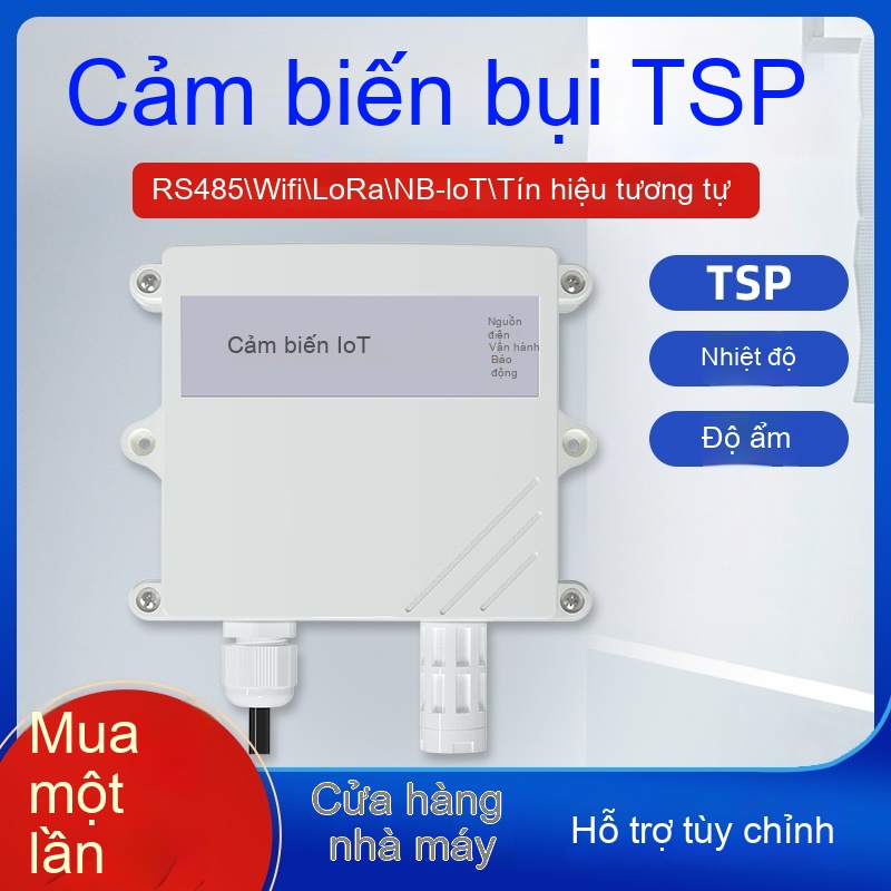 Bộ thu thập nhiệt độ và rung động LoRa – Giám sát thiết bị từ xa