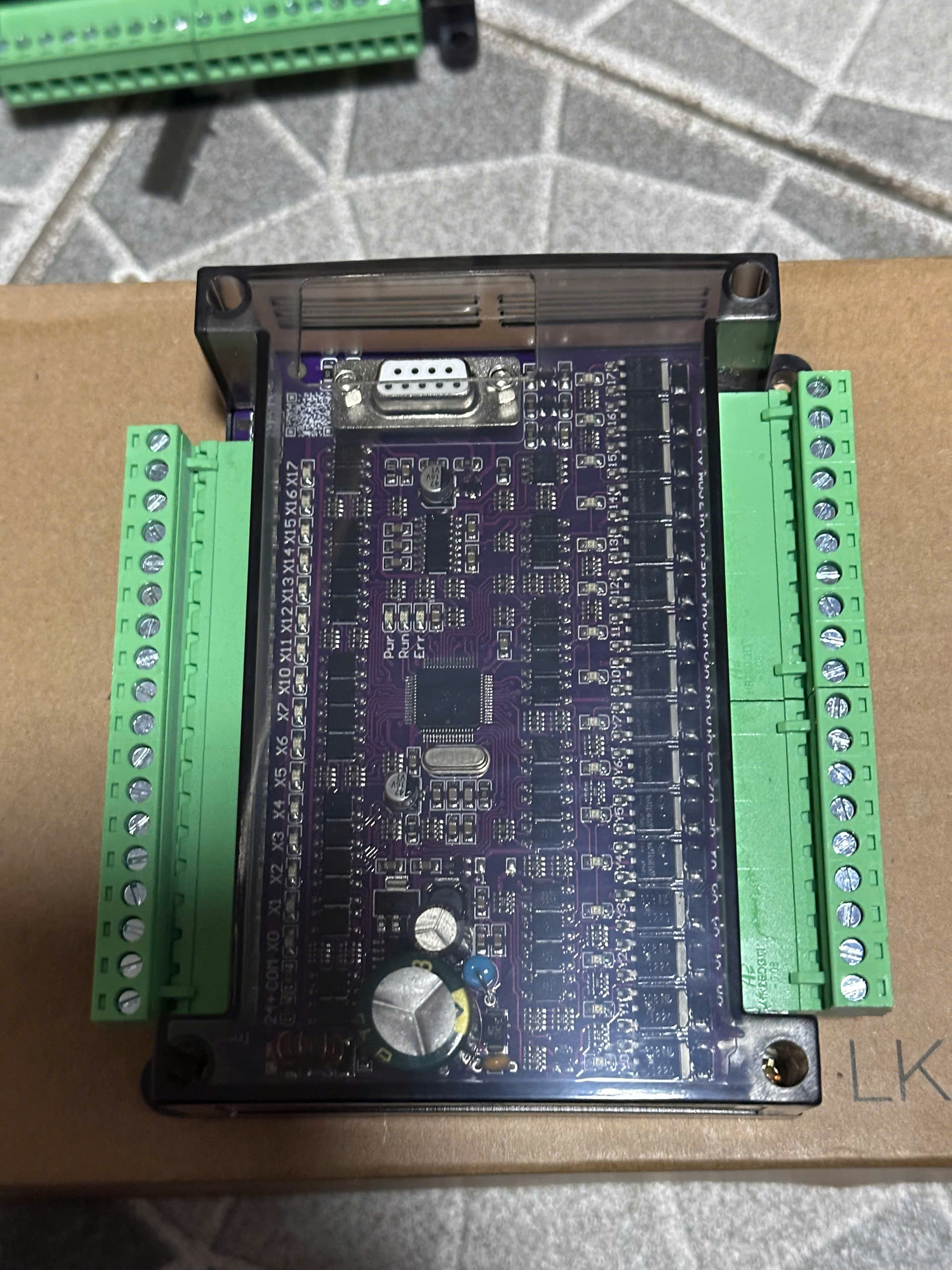 Board mạch PLC AT FX3U 32MT 16IN 16OUT TRANSISTOR | TÙY CHỌN : 20 26 32 MR MT 24VDC, RS232 GX Works2 CÁP USB 232 - FX3U-32MT