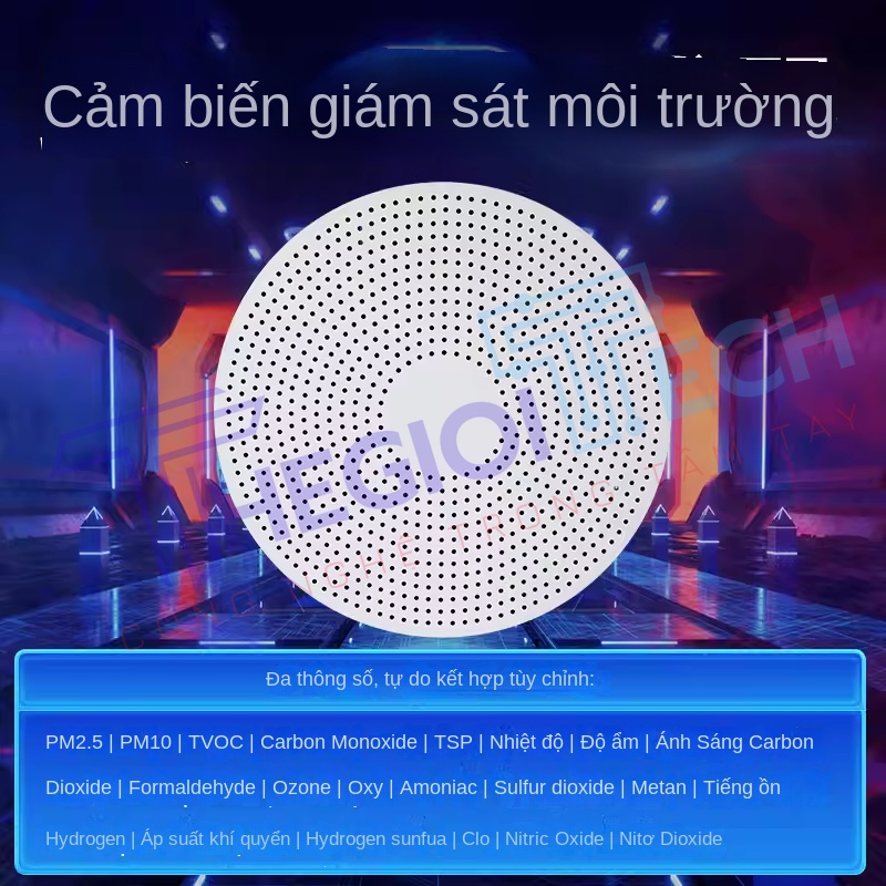 Cảm Biến Chất Lượng Không Khí Đa Năng ZTSIOT – Đo PM2.5, PM10, TVOC, CO₂, O₃ – Hỗ Trợ Kết Nối RS485 / 4G / WiFi, Giám Sát Môi Trường Chính Xác