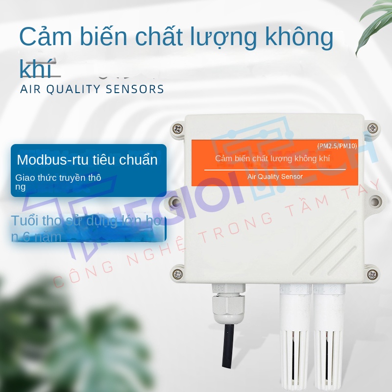 Cảm Biến Chất Lượng Không Khí ZTSIOT – Đo Bụi Mịn PM1.0/PM2.5/PM10, Nhiệt Độ & Độ Ẩm – Hỗ Trợ Kết Nối RS485 / Analog