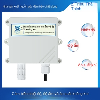Cảm biến 3 trong 1: Áp suất khí quyển, nhiệt độ, độ ẩm (vỏ chữ Vương) – Giám sát môi trường chính xác