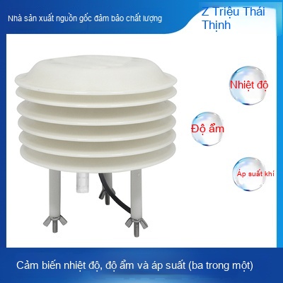 Cảm biến kết hợp ba trong một đo áp suất khí quyển, nhiệt độ và độ ẩm (hộp lá sách) – Giám sát môi trường chính xác