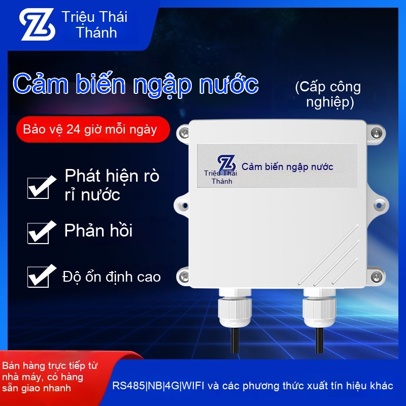Cảm biến ngập nước vỏ kiểu chữ Vương – Phát hiện nhanh, phân biệt nước máy & nước tinh khiết