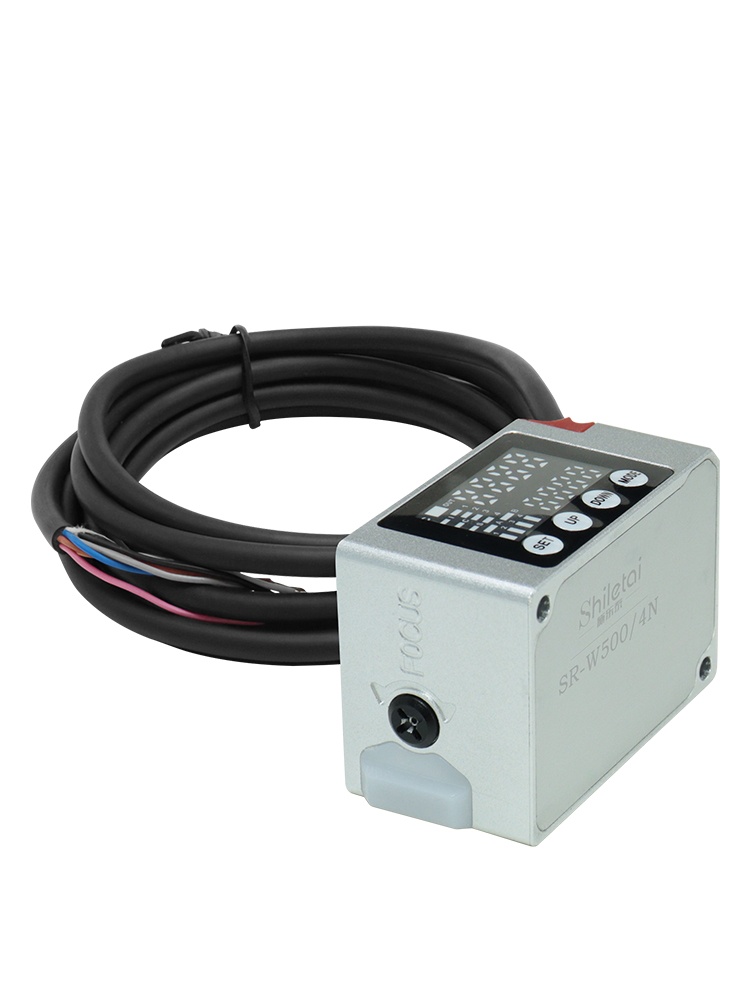 Cảm biến nhận dạng màu Shiluotai SR-W500/4N – Phát hiện màu khoảng cách xa, chống rung nhiễu, cảm ứng điểm sáng chính xác - SR-W500P PNP