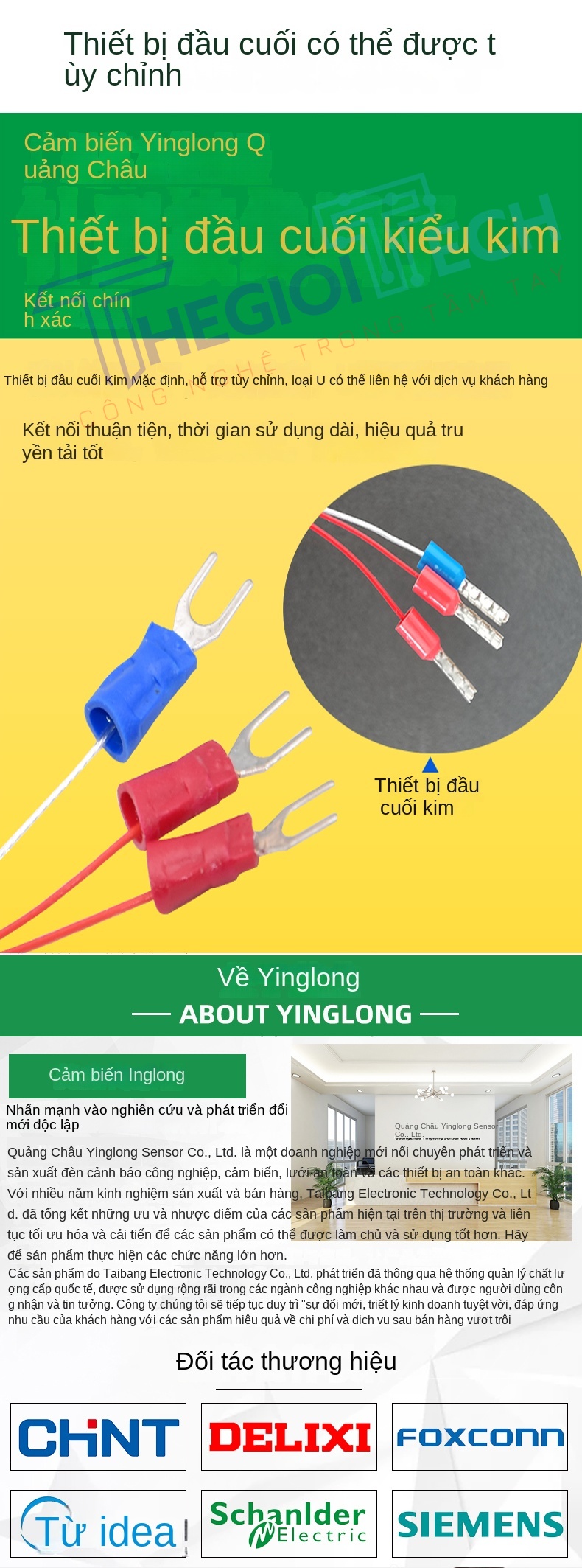 Cảm biến nhiệt độ PT100/PT1000 kích thước nhỏ, đầu dò điện trở bạch kim 2mm, dài 15mm - PT100 A φ2×15 1m