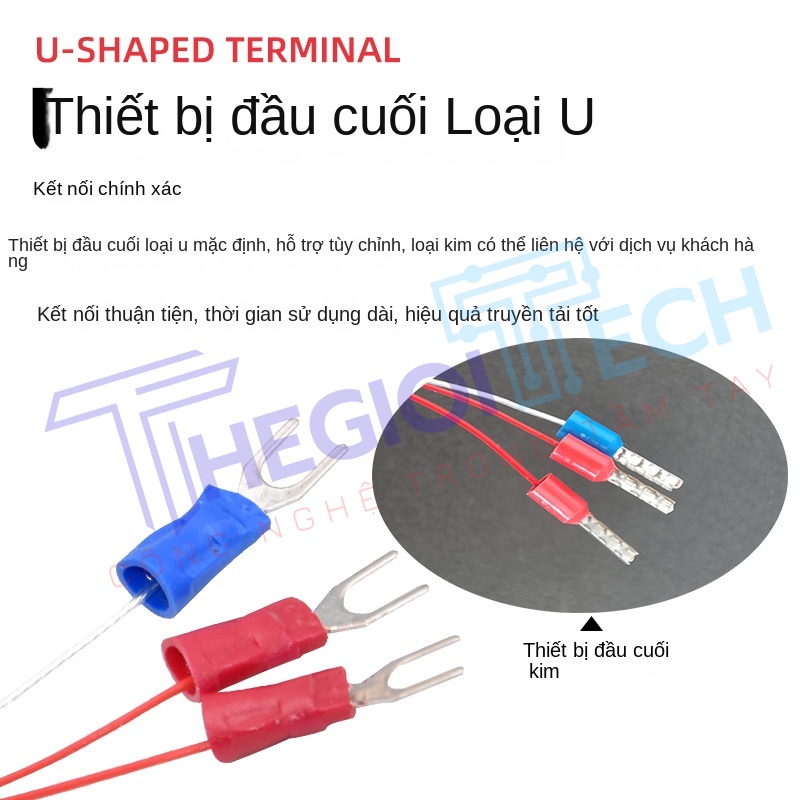 Cảm biến nhiệt độ PT100PT1000, điện trở bạch kim độ chính xác cao AA级, 13B级 - PT100 AA 2m 0.1