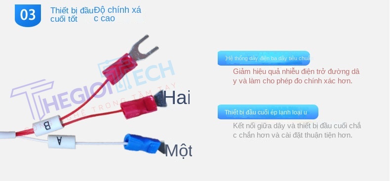Cảm biến nhiệt độ PT100PT1000, đường kính 3mm, điện trở bạch kim, dùng cho rãnh lăn, chống nước và dầu, độ chính xác cao - Cấp B 5m