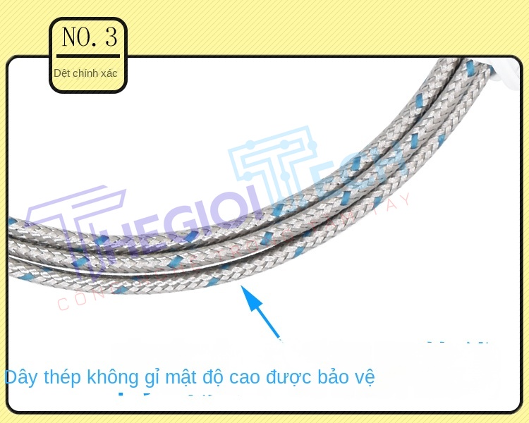 Cảm biến nhiệt độ cặp nhiệt điện loại K/E – kiểu vít M6, đầu dò đo nhiệt, dây cảm biến nhiệt dùng cho máy đo nhiệt độ và bộ điều khiển nhiệt - CB-K/E-M6 1m
