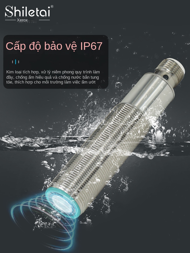 Cảm biến siêu âm đo mức và khoảng cách – Độ chính xác cao, hỗ trợ phát hiện vật trong suốt, đối xạ/khuếch tán, ứng dụng cho ngành in ấn và phát hiện giấy đôi - SR18-ZTS60N3