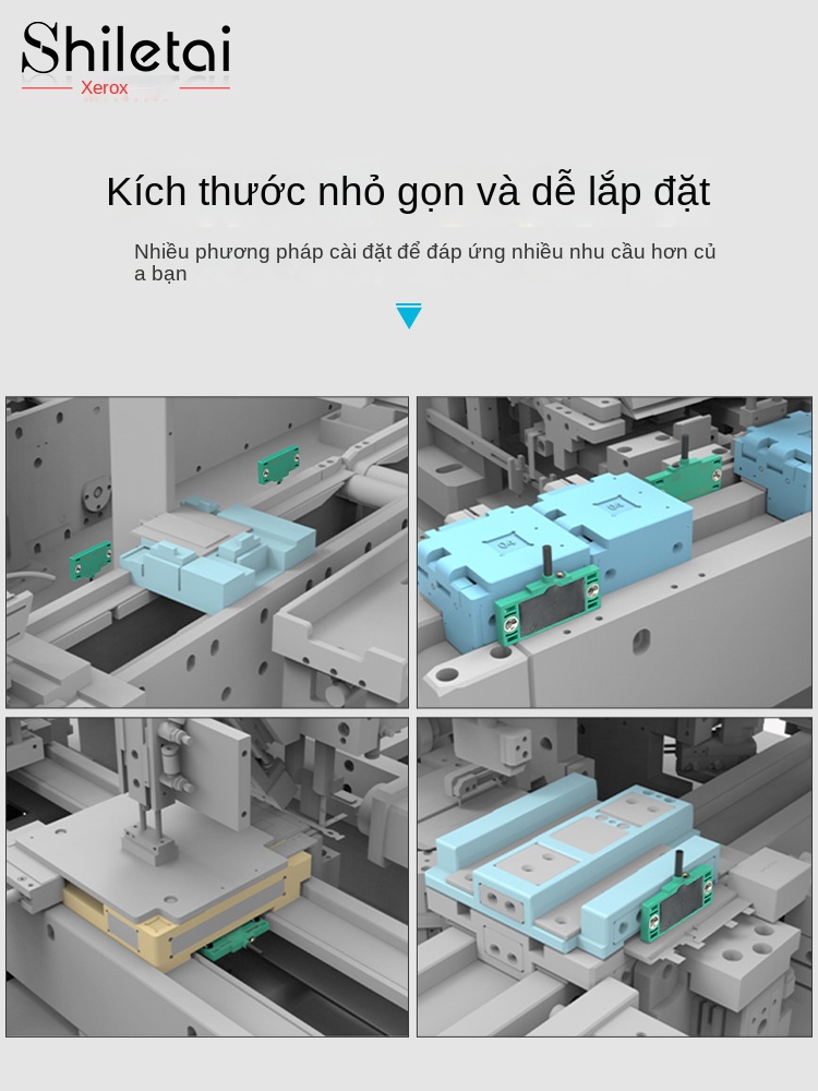 Cảm biến tiệm cận điện dung vuông Shiluotai – Phát hiện mức chất lỏng, vật liệu, nhận biết phi kim loại - SL-DRF05N PNP