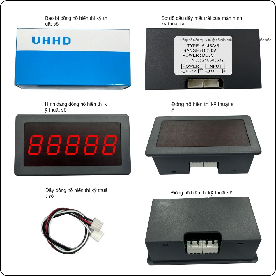 Đồng hồ số 4½ VHHD 5145A/B – Loại vỏ kín hoàn toàn, hiển thị điện áp, dòng điện, điện trở, công suất, tốc độ, có thể đặt loại cách ly - Máy biến áp số 36 Liên hệ bộ phận chăm sóc khách hàng để được báo giá và đặt hàng Liên hệ bộ phận chăm sóc khách hàng đ