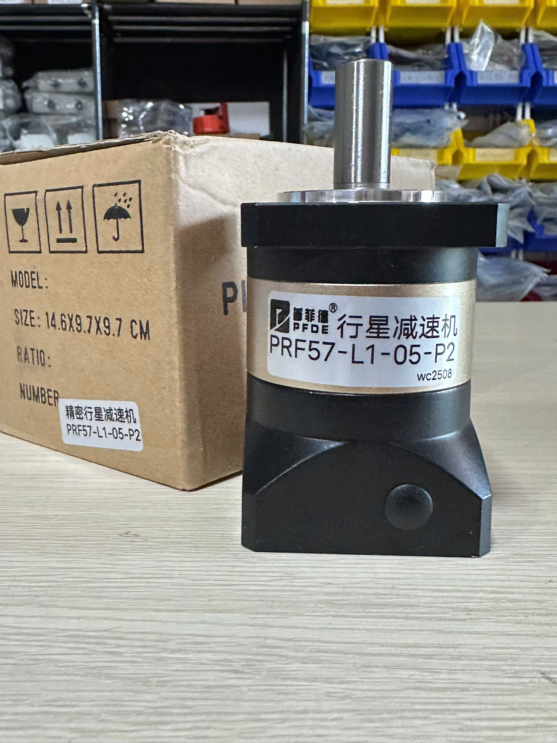 Hộp số giảm tốc STEP PRF57 1:5 chính xác / Giảm tốc servo cho động cơ bước 42/57/60/80/110/130/86 - PRF57 1:5
