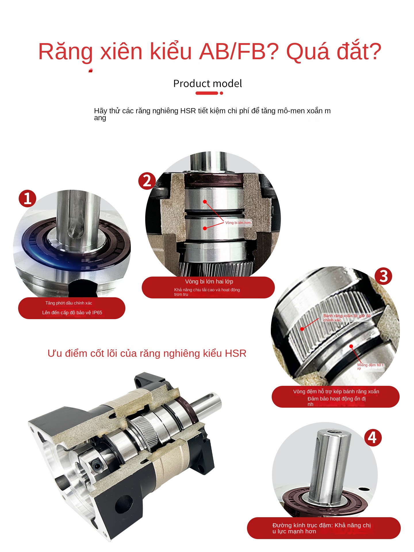 Hộp số hành tinh răng chéo chính xác, 400–750W, bước/servo, mô-men lớn - Động cơ bước 86 chính xác cao, tỷ số truyền 12–100