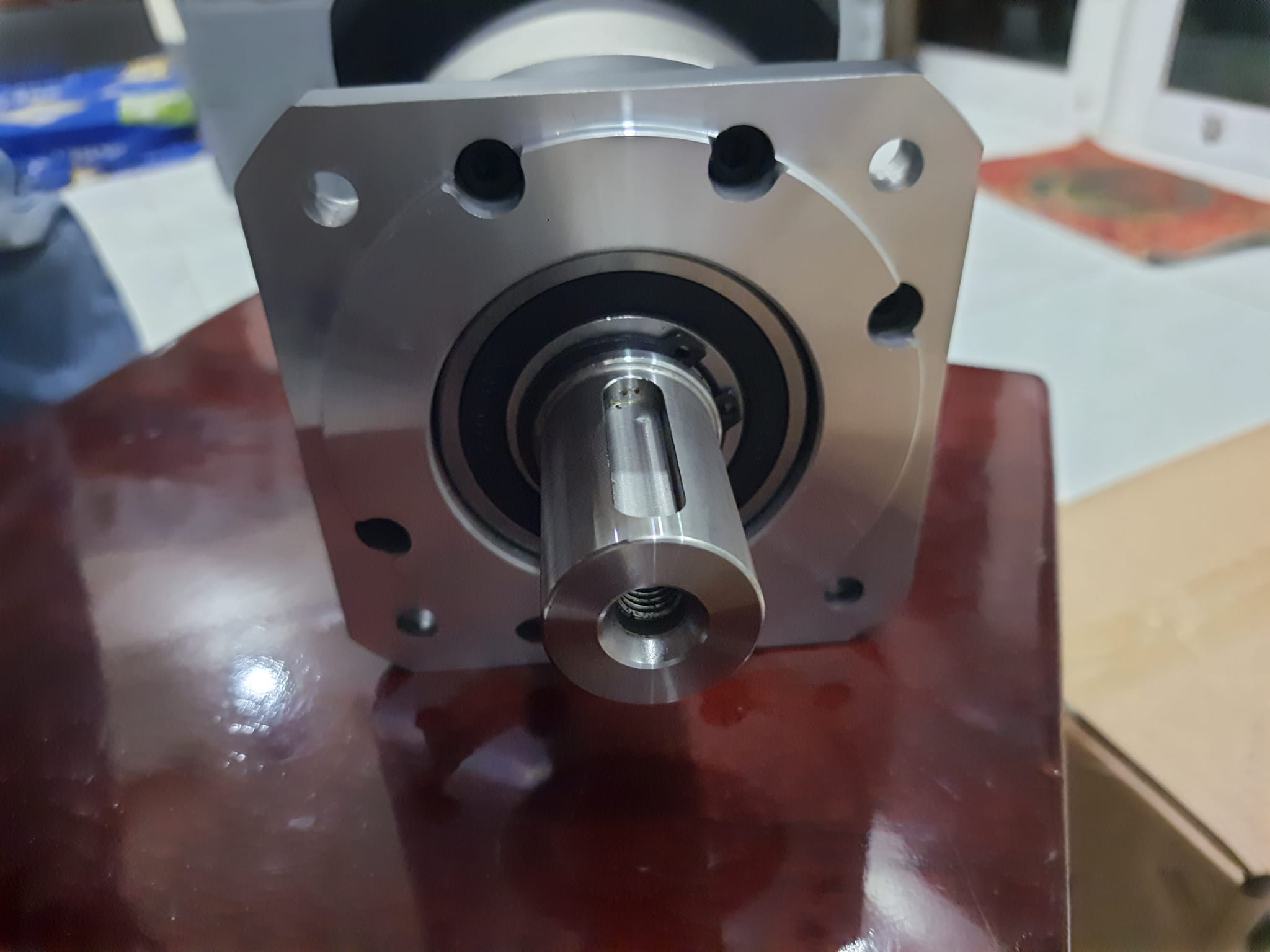 Hộp số servo LRF120-L1-05-S2-P2 LR LIANGRONG - Hộp số bánh răng hành tinh giảm tốc cho Động cơ Servo 1kW 1.5kW 2kW Cốt vào 24 ra 32 Bích 130 TỶ SỐ 5:1