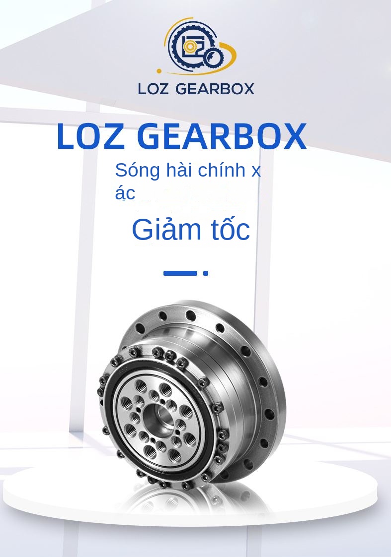 Hộp số sóng CS mô-men xoắn lớn, chính xác cao cho robot và máy tự động - CS-25 cao cấp, tỷ số giảm tốc 50/80/100/120