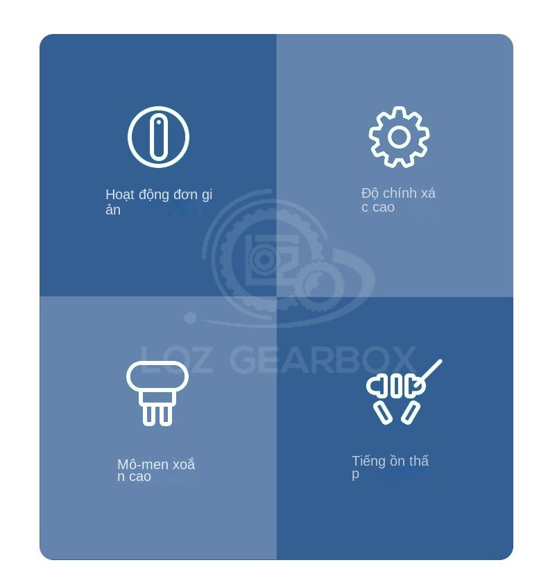 Hộp số sóng CS mô-men xoắn lớn, chính xác cao cho robot và máy tự động - CS-25 cao cấp, tỷ số giảm tốc 50/80/100/120
