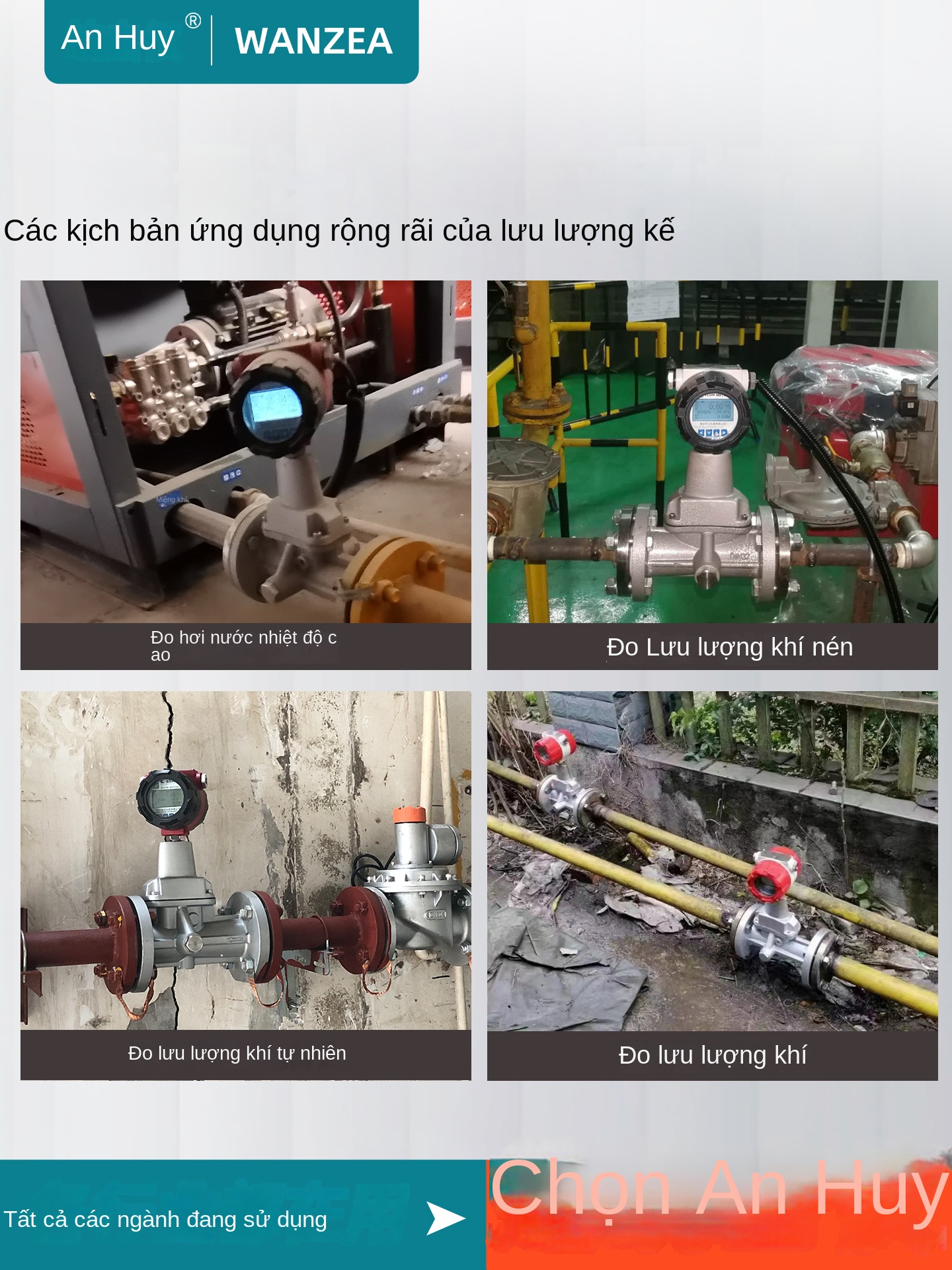 Lưu lượng kế xoáy Wanzhiyi LUX – Chống nổ, vỏ hợp kim nhôm hoặc inox, dùng đo khí tự nhiên và khí sinh học - DN15 inox