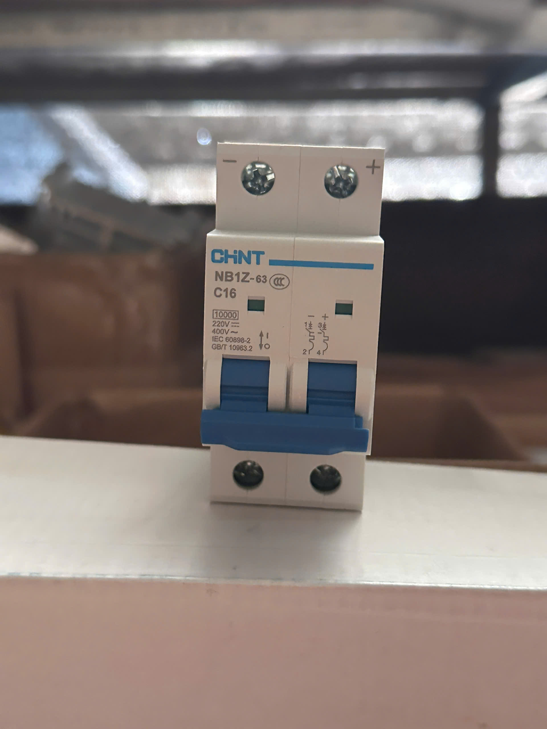 MCB CHINT NB1Z-63 DC 2P - 16A | TÙY CHỌN 1P/2P 1-63A – Bảo Vệ Hệ Thống Điện DC