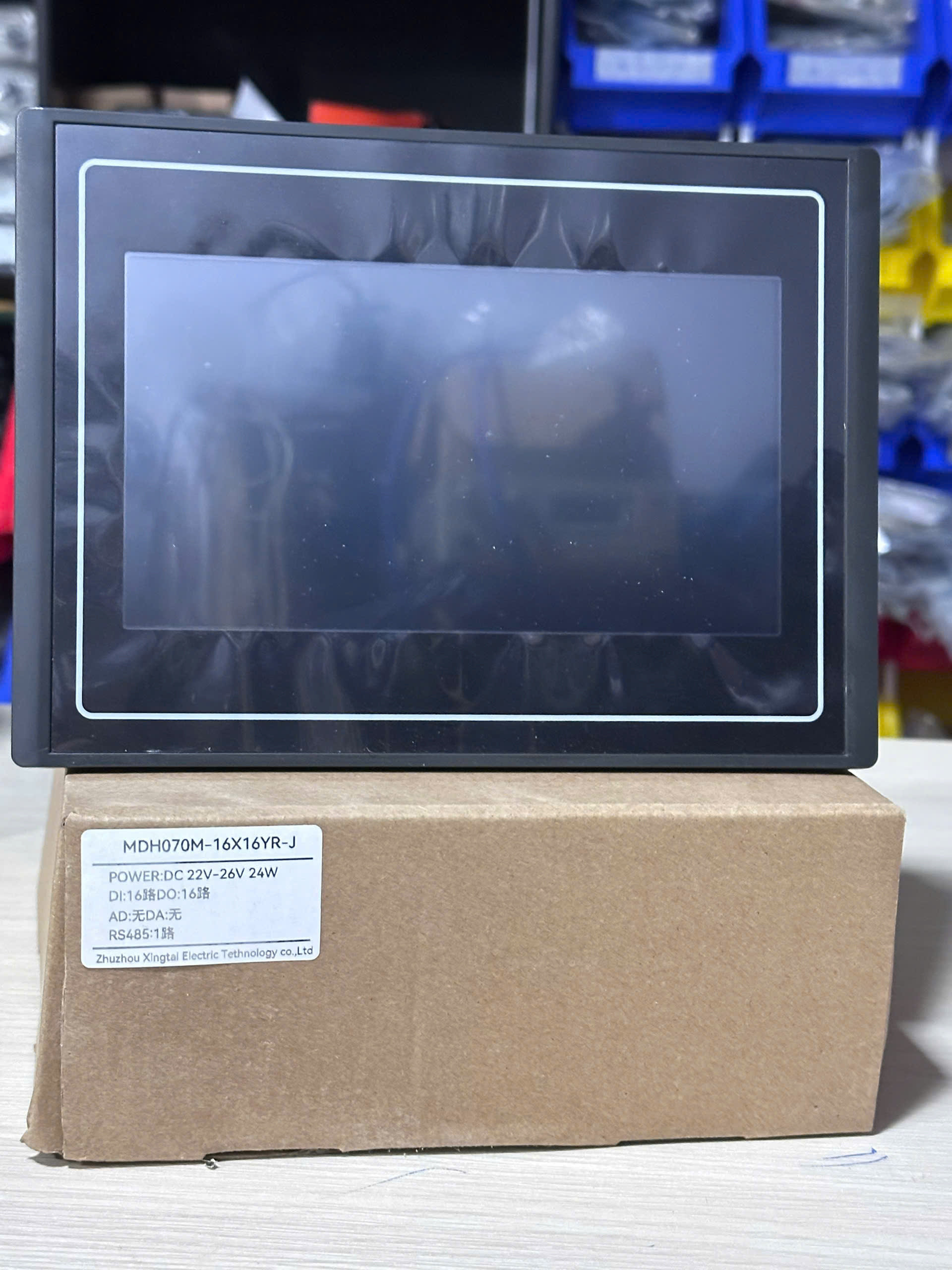 Màn Hình Tích Hợp HMI MDH070 16X16YR 16 IN 16 OUT RELAY | 7 Inch 8/16 I/O PLC Mitsubishi | HMI KINSEAL 4 KÊNH TỐC ĐỘ CAO 100K - KINSEAL - MDH070-16X16YR