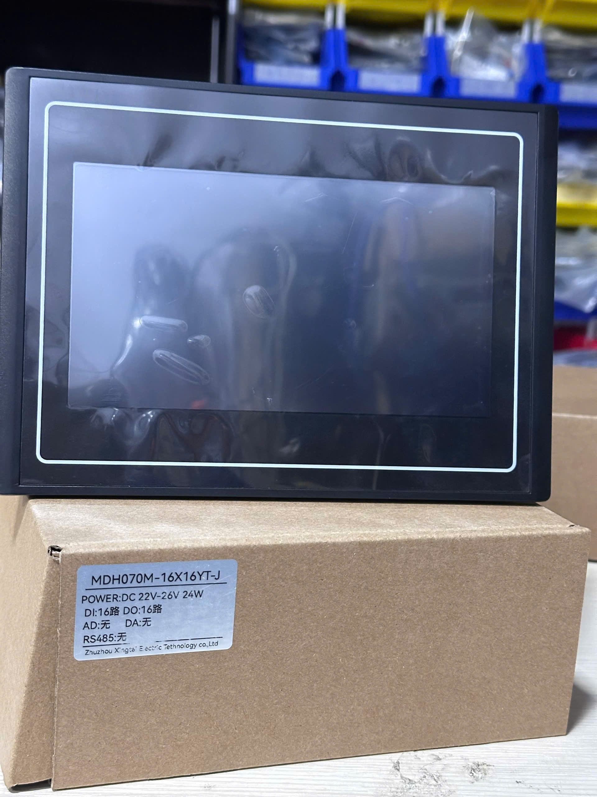Màn Hình Tích Hợp HMI MDH070 16X16YT 16 IN 16 OUT TRANSISTOR | TÙY CHỌN 7 Inch 8/16 I/O PLC Mitsubishi | HMI KINSEAL 4 KÊNH TỐC ĐỘ CAO 100K - KINSEAL - MDH070-16X16YT