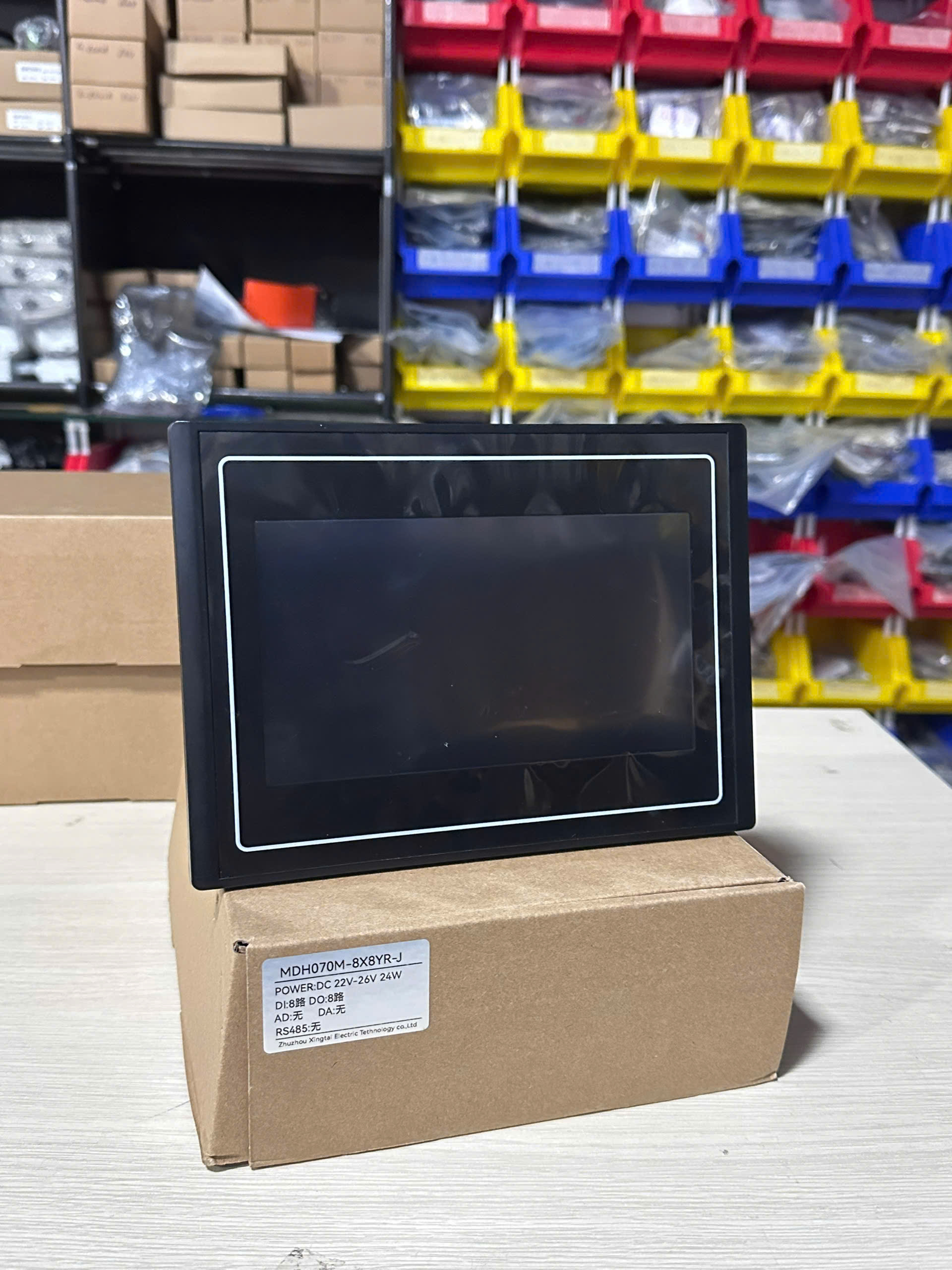 Màn Hình Tích Hợp HMI MDH070 8X8YR 8 IN 8 OUT RELAY | 7 Inch 8/16 I/O PLC Mitsubishi | HMI KINSEAL 4 KÊNH TỐC ĐỘ CAO 100K - KINSEAL - MDH070-8X8YR 8IN 8OU