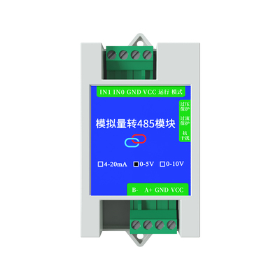 Module Chuyển Đổi Tín Hiệu Analog Sang RS-485 (2 Kênh) , Hỗ Trợ 2 Kênh Relay , Modbus RTU