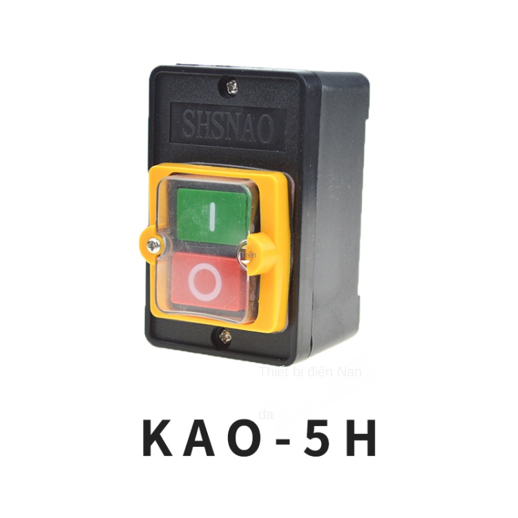 Nút nhấn máy khoan bàn chống nước – BSP210F-1B, KAO-5M/KA0-5H, điều khiển máy công nghiệp - KAO-5H (chấm bạc, chất lượng cao)