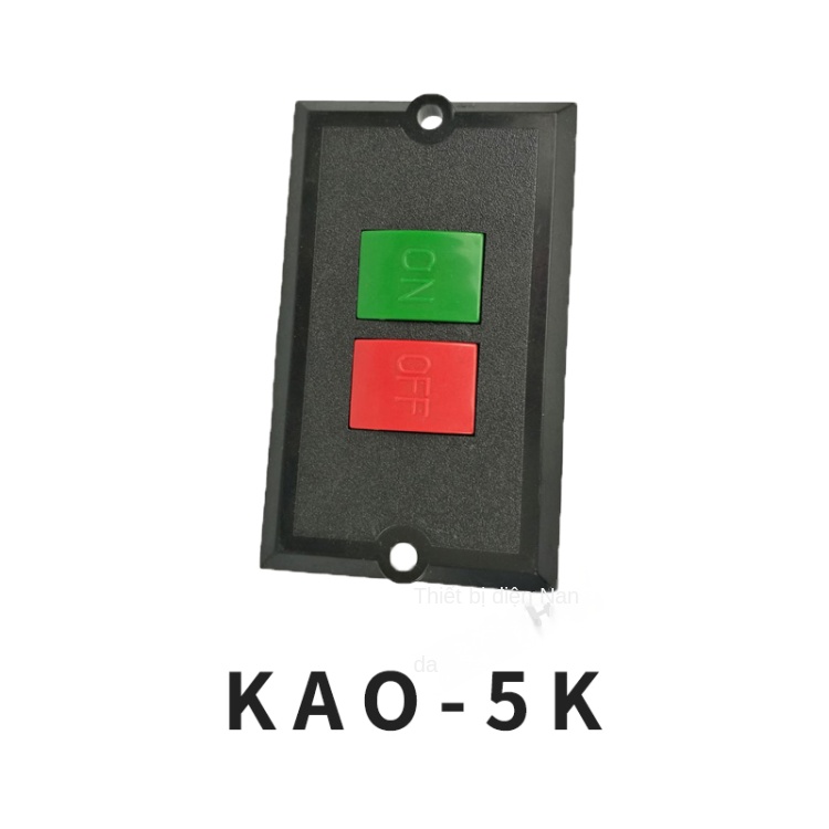 Nút nhấn máy khoan bàn chống nước – BSP210F-1B, KAO-5M/KA0-5H, điều khiển máy công nghiệp - KAO-5H (chấm bạc, chất lượng cao)