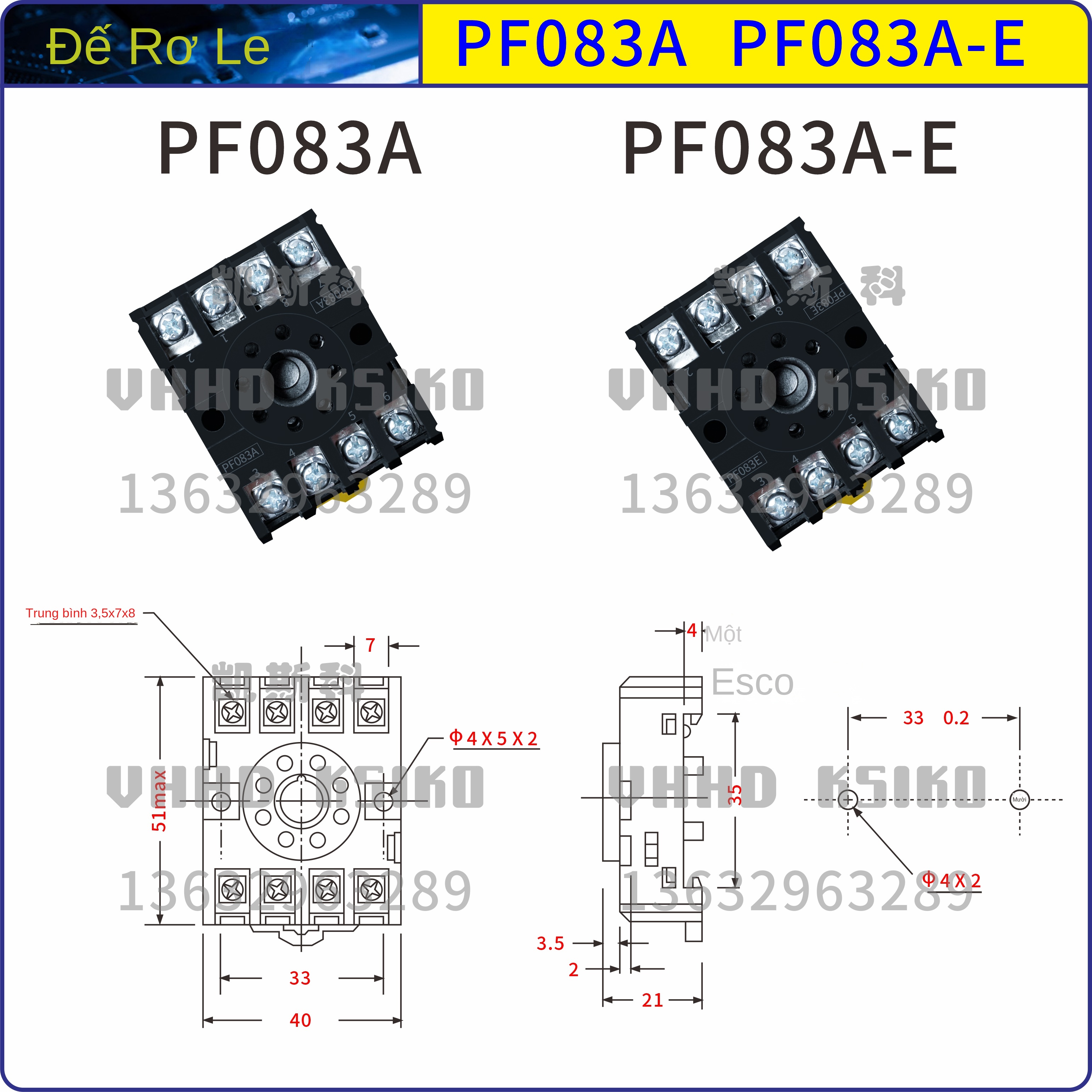 Rơ le thời gian kỹ thuật số KSIKO AH3D – Có công tắc chuyển A/B, sử dụng chip công nghiệp, hàng chính hãng – AH3D 380VDC/AC, công tắc A/B: A có 2 định thời, B có 1 định thời + 1 tức thời