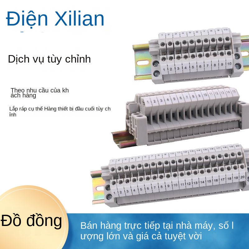 Thanh đánh số ZB4/5/6/8/10/12 – Loại nhãn số nhanh cho cầu đấu UK, kiểu Phoenix, model ZBF5, bản trống (chưa in số) - In ký hiệu (61–70) - ZB12(UK16)