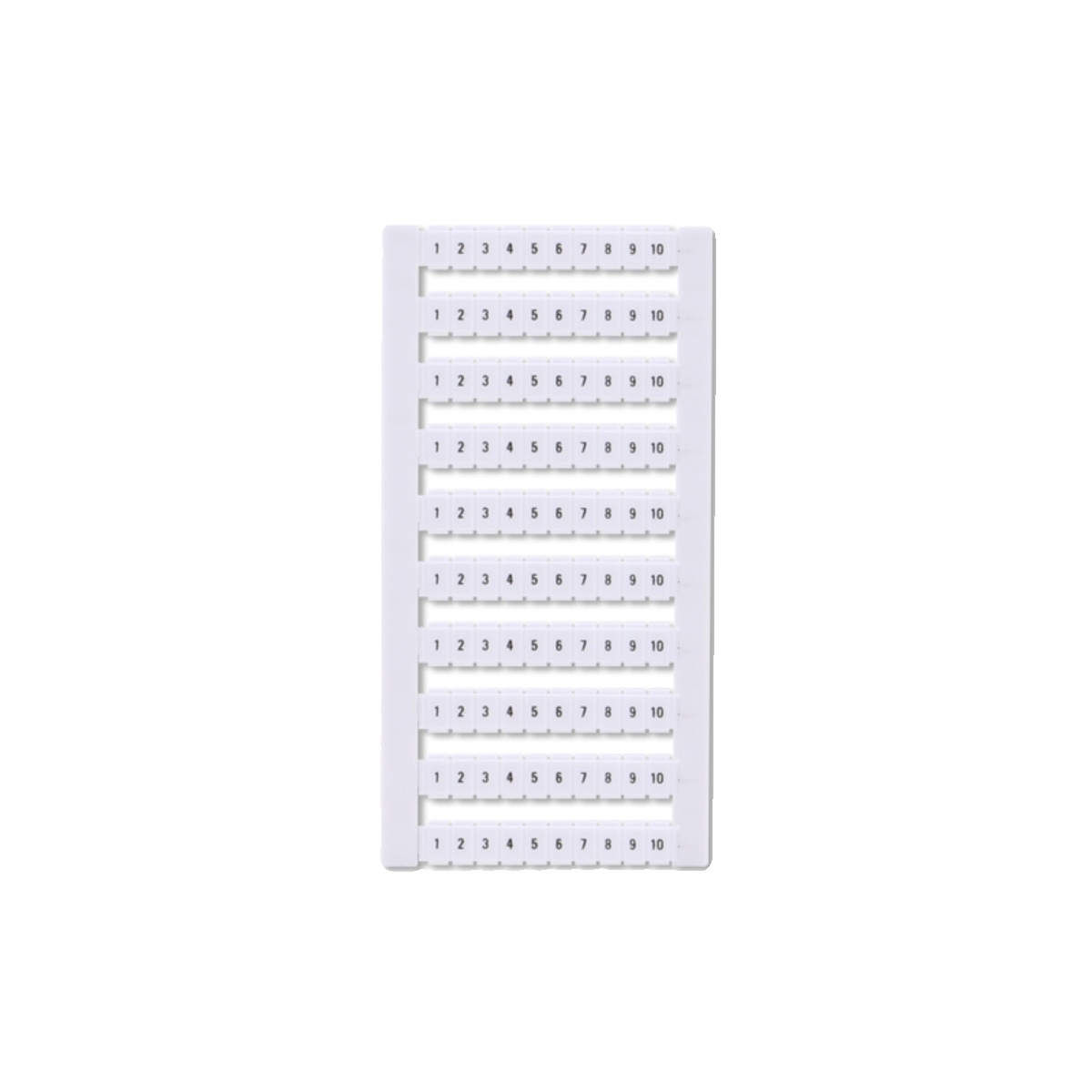 Thanh nhãn ZBFM5 – Trống, 6 số in, dùng cho PTTB1.5/PT4/ST2.5-3L, gắn bên cạnh - Trước khi đặt hàng, liên hệ CSKH để xác nhận tồn kho - ZBF3.5 (dùng cho PT4/ST4)
