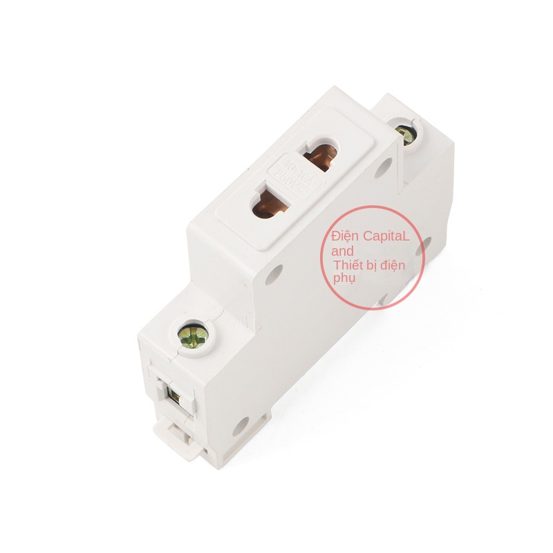 Tủ điện ray DIN AC30 – ổ cắm 2–5 lỗ, 10A/16A, chuẩn EU - 3 lỗ 16A